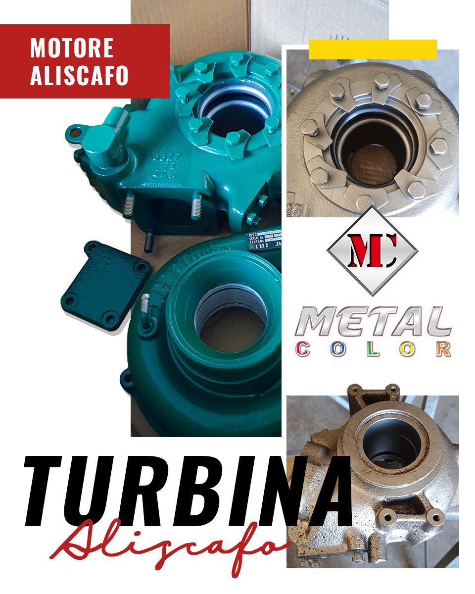 Turbina motore aliscafo